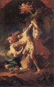 Paul Troger The Apotheosis of St Benedic oil painting